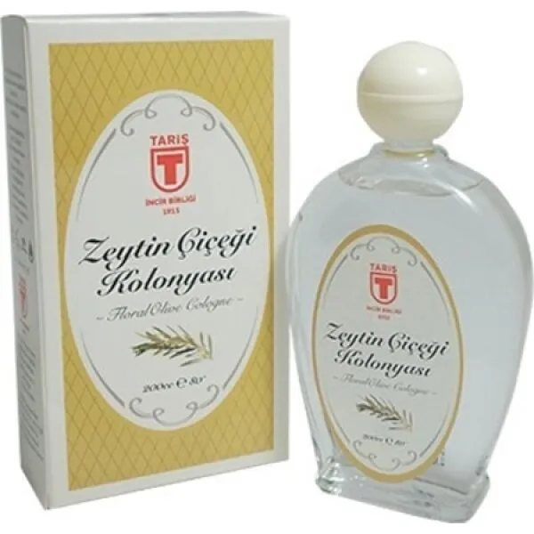 Tariş Zeytin Çiçeği Kolonyası Cam Şişe 200 ml Kolonya