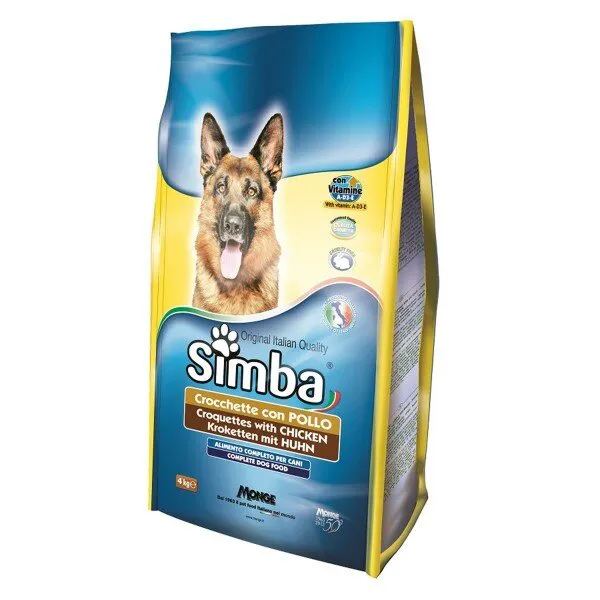 Simba Tavuk Etli 4 kg Köpek Maması