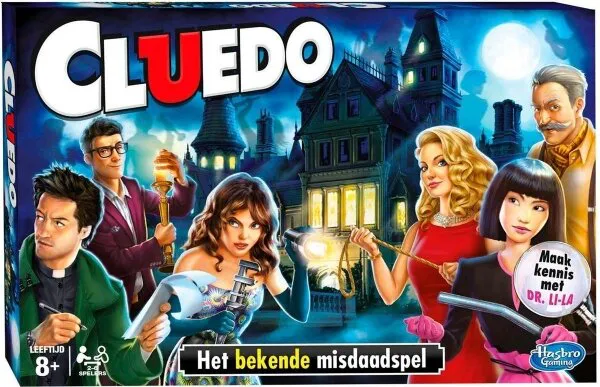 Cluedo Het Bekende Misdaadspel Kutu Oyunu