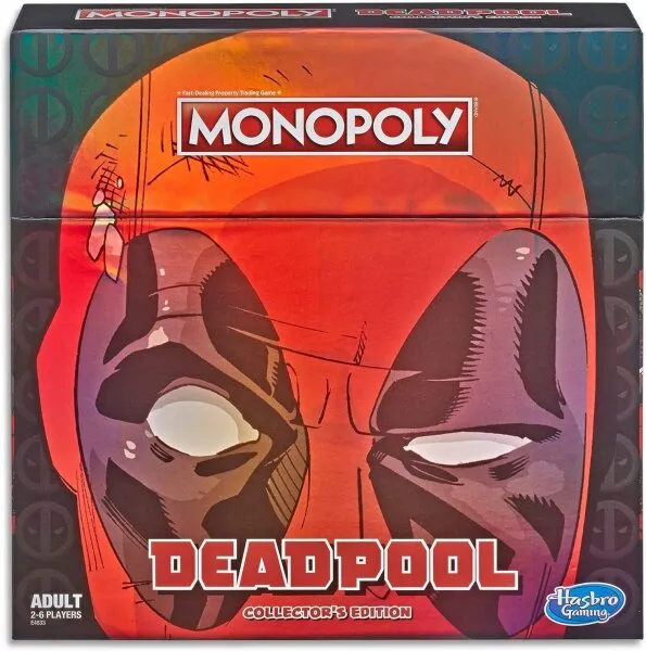 Monopoly Marvel Deadpool Collectors Edition Kutu Oyunu