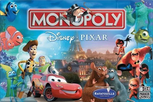 Monopoly Pixar Edition 40227 Kutu Oyunu