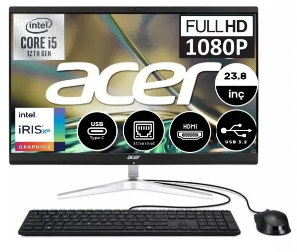 Acer C24-1750 (DQ.BJ3EM.005) Masaüstü Bilgisayar