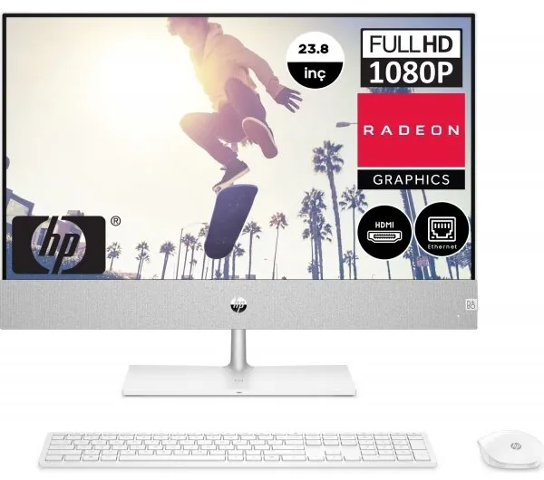 HP Pavilion All-in-One 24-ca0003nt (79Z22EA) 8 GB Masaüstü Bilgisayar