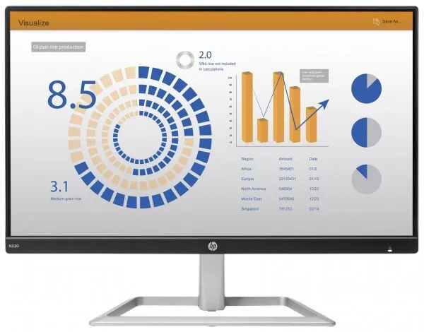 HP N220 (3ML20AA) Monitör