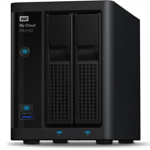 WD My Cloud Pro Series PR2100 (WDBBCL0120JBK) NAS