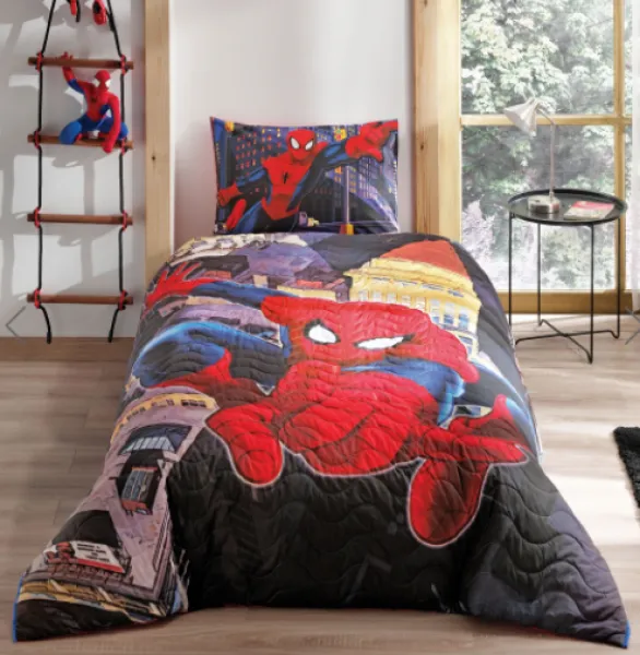Taç Spiderman Complete Set 160x220 cm (1000009244) Nevresim Takımı