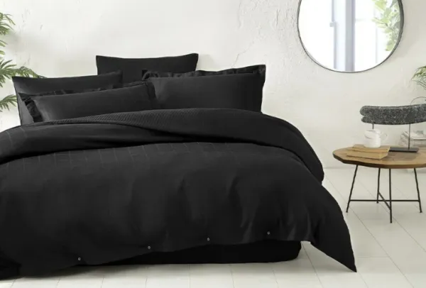 Yataş Bedding Destra XL 180x220 cm Siyah Nevresim Takımı