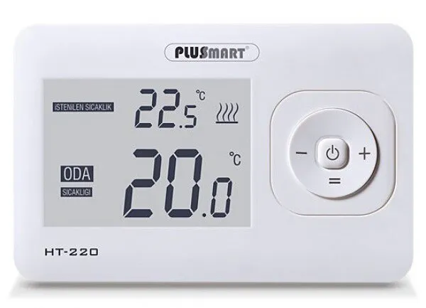 Plussmart HT220 Kablolu Oda Termostatı