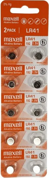 Maxell 192 LR41 10'lu Düğme Pil