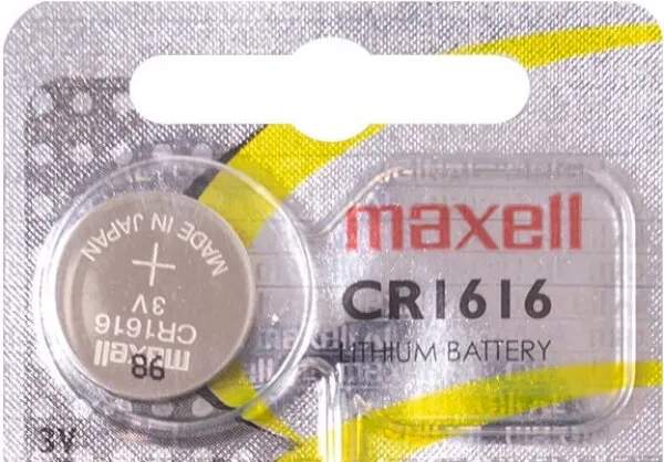 Maxell CR1616 Düğme Pil