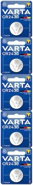 Varta CR2430 5'li Düğme Pil