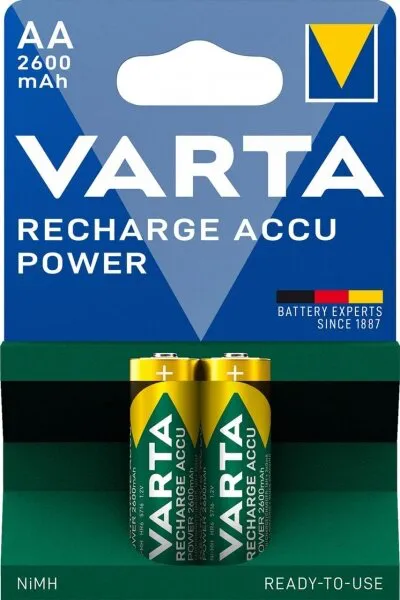 Varta Recharge Accu Power AA 2600 mAh 2'li Kalem Pil