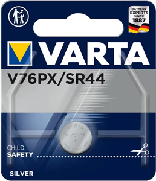 Varta V76PX SR44 Düğme Pil