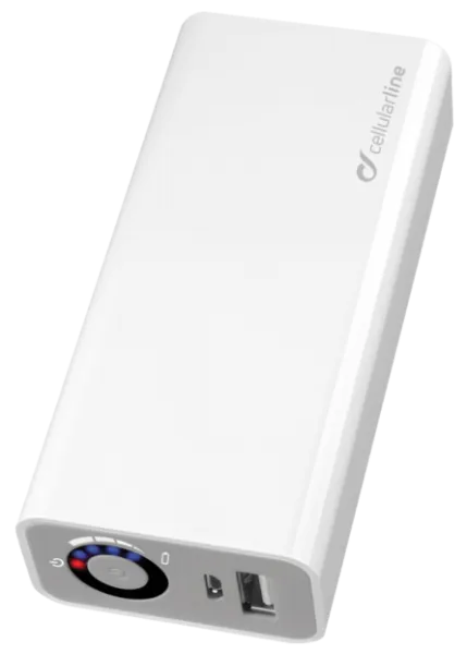 CellularLine Pocket Charger Ultra 6000 (POCKETCHG6000) 6000 mAh Powerbank