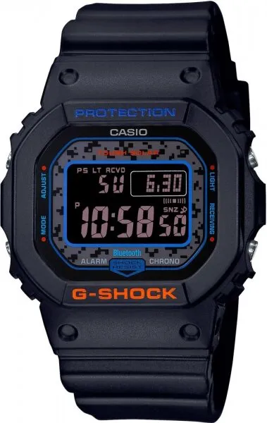 Casio G-Shock GW-B5600CT-1DR Silikon / Siyah / Koyu Gri Kol Saati