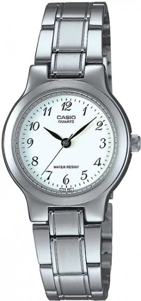 Casio LTP-1131A-7BRDF Çelik / Beyaz Kol Saati