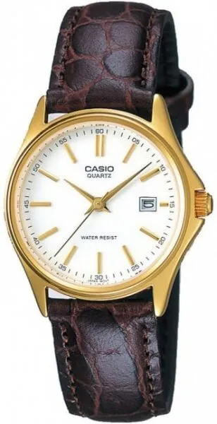 Casio LTP-1183Q-7ADF Deri / Beyaz Kol Saati