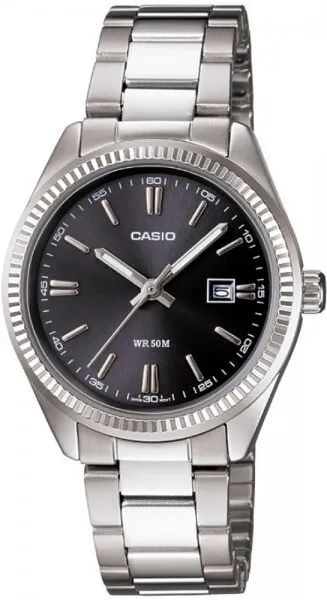 Casio LTP-1302D-1A1VDF Çelik / Siyah / Gümüş Kol Saati