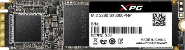 XPG SX6000 Pro 256 GB (ASX6000PNP-256GT-C) SSD