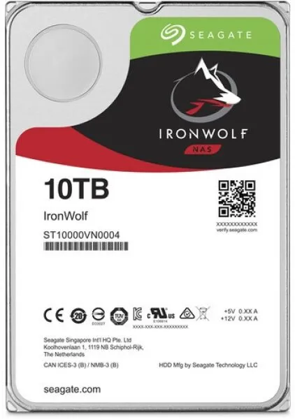 Seagate IronWolf 10 TB (ST10000VN000) HDD