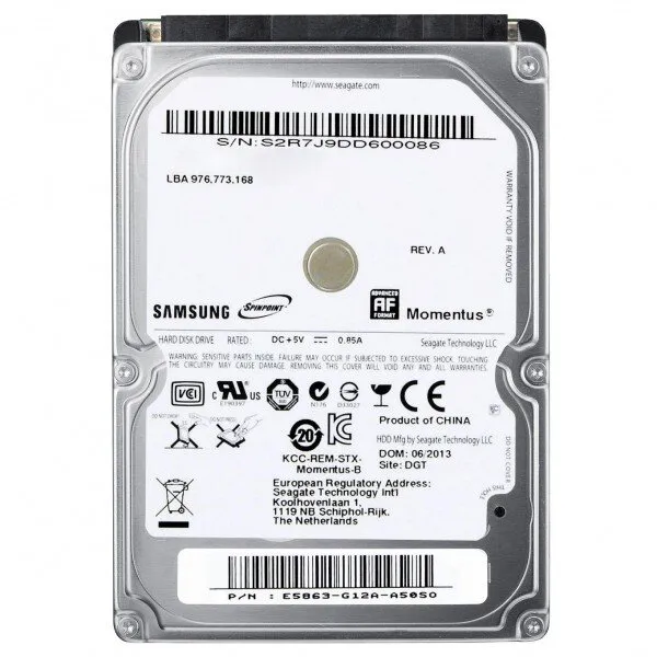 Seagate Samsung Spinpoint M8 (ST320LM001) HDD