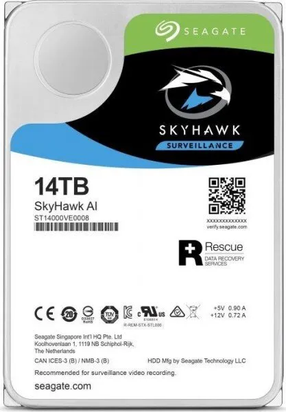 Seagate Skyhawk AI 14 TB (ST14000VE0008) HDD