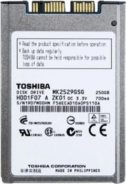 Toshiba MK2529GSG HDD