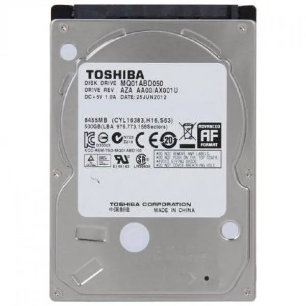 Toshiba MQ01ABD (MQ01ABD050) HDD