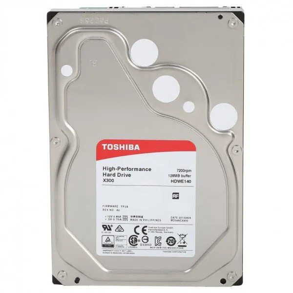 Toshiba X300 4 TB (HDWE140UZSVA) HDD