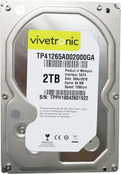 Vivetronic TP41265A002000GA HDD