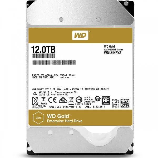 WD Gold 12 TB (WD121KRYZ) HDD