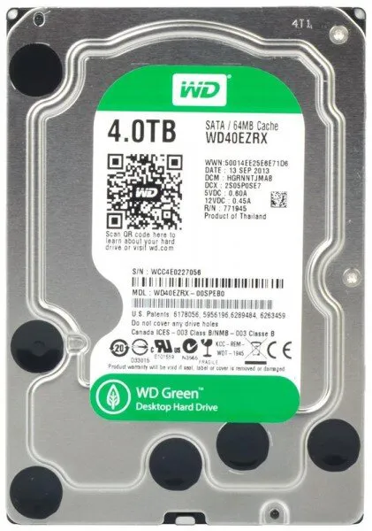 WD Green 4 TB (WD40EZRX) HDD