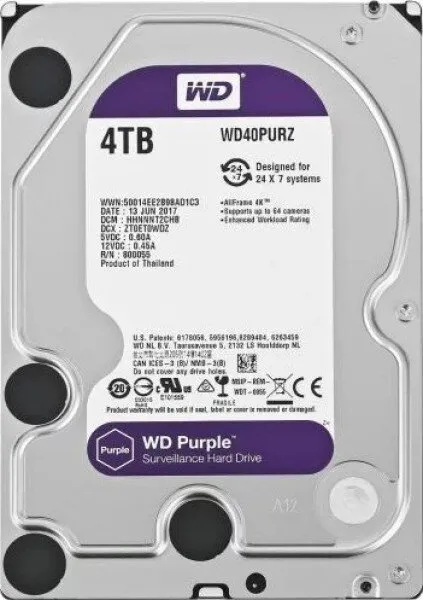 WD Purple 4 TB (WD40PURZ) HDD