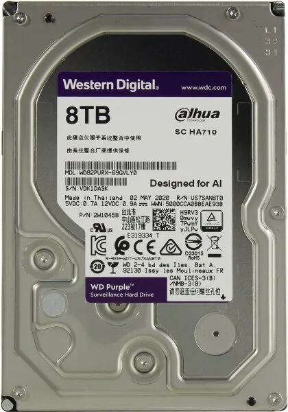 WD Purple (WD82PURX) HDD