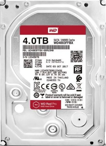 WD Red Pro 4 TB (WD4003FFBX) HDD