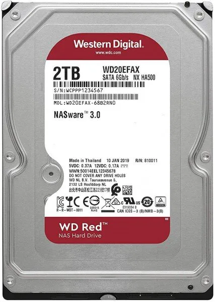 WD Red (WD20EFAX) HDD