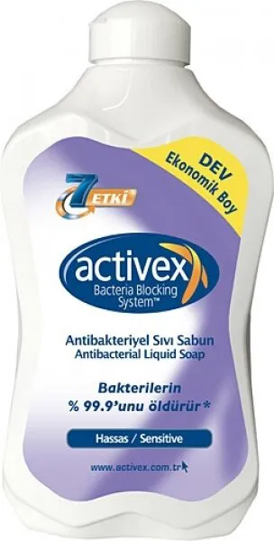 Activex Hassas Antibakteriyel Sıvı Sabun 1.5 lt Sabun