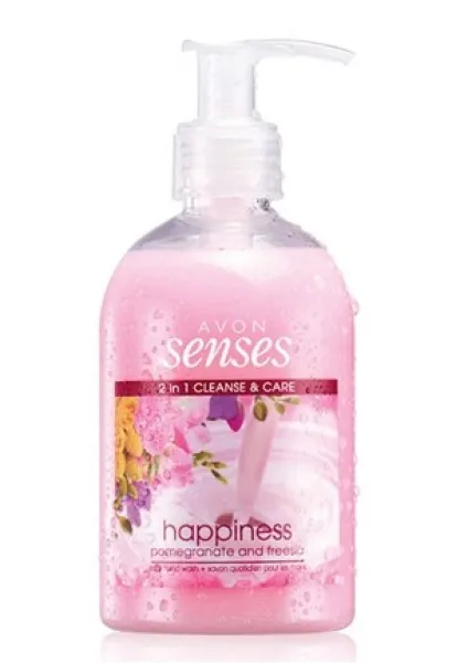 Avon Senses Happiness 2 in 1 Cleanse & Care Daily Sıvı Sabun 250 ml Sabun