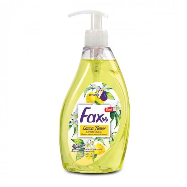 Fax Limon Çiçeği Sıvı Sabun 400 ml 400 gr/ml Sabun