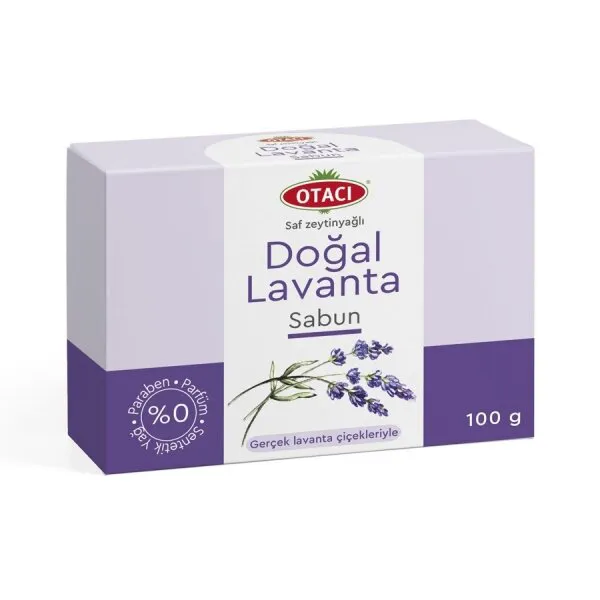 Otacı Doğal Lavanta Sabun 100 gr Lavanta / Zeytinyağ Sabun