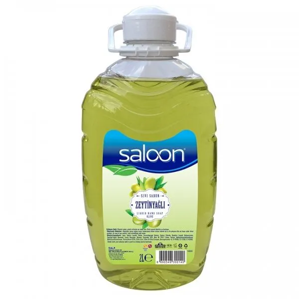 Saloon Zeytinyağlı Sıvı Sabun 2 lt 2000 gr/ml Sabun