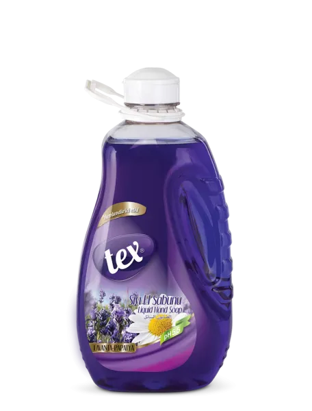 Tex Lavanta & Papatya Sıvı Sabun 2 lt 2000 gr/ml Sabun