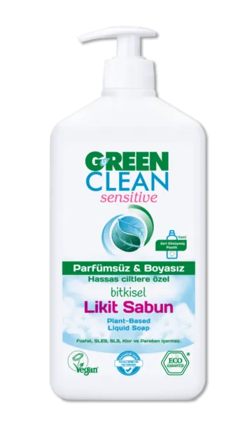 U Green Clean Sensitive Sıvı Sabun 500 ml Sabun