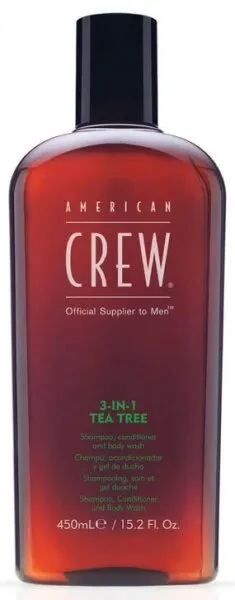 American Crew 3 in 1 Tea Tree 450 ml 450 ml 3'ü 1 Arada