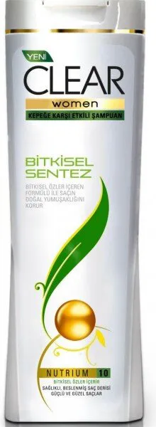 Clear Bitkisel Sentez 550 ml Şampuan