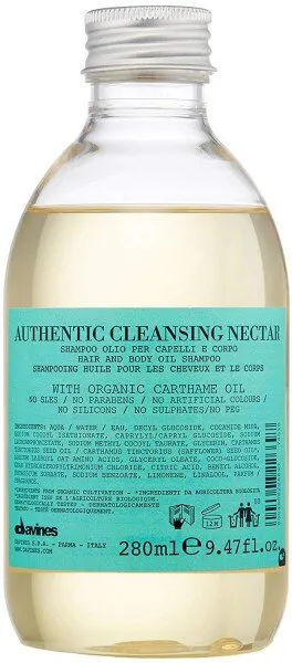 Davines Authentic Cleansing Nectar 280 ml Şampuan / Vücut Şampuanı
