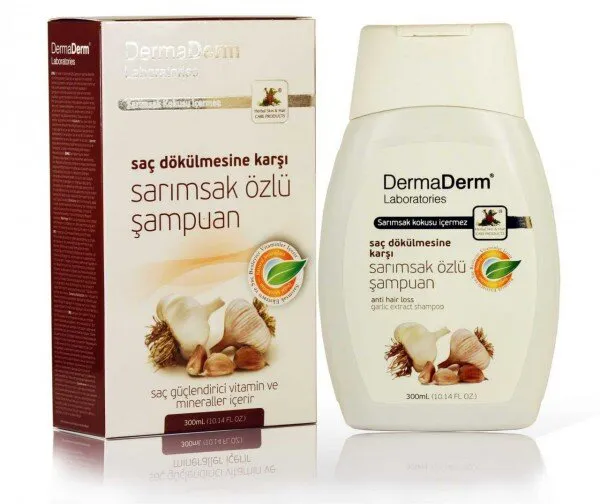 DermaDerm Sarımsak Özlü 300 ml Şampuan