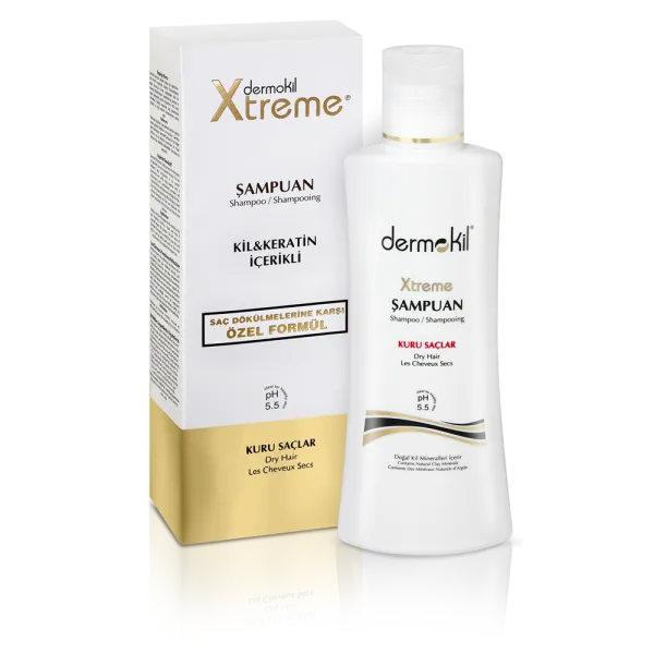 Dermokil Xtreme Kil & Keratin Kuru Saçlar İçin 250 ml Şampuan