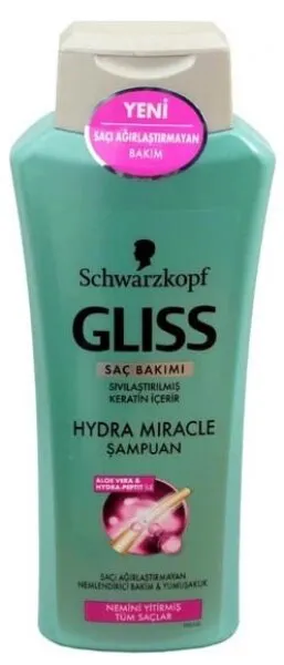 Gliss Hydra Miracle 400 ml Şampuan