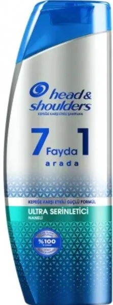 Head & Shoulders 7 Fayda 1 Arada Ekstra Serinletici His ve Kepeğe Karşı 360 ml Şampuan